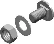 BAKS SGF Flachrundschraube mit